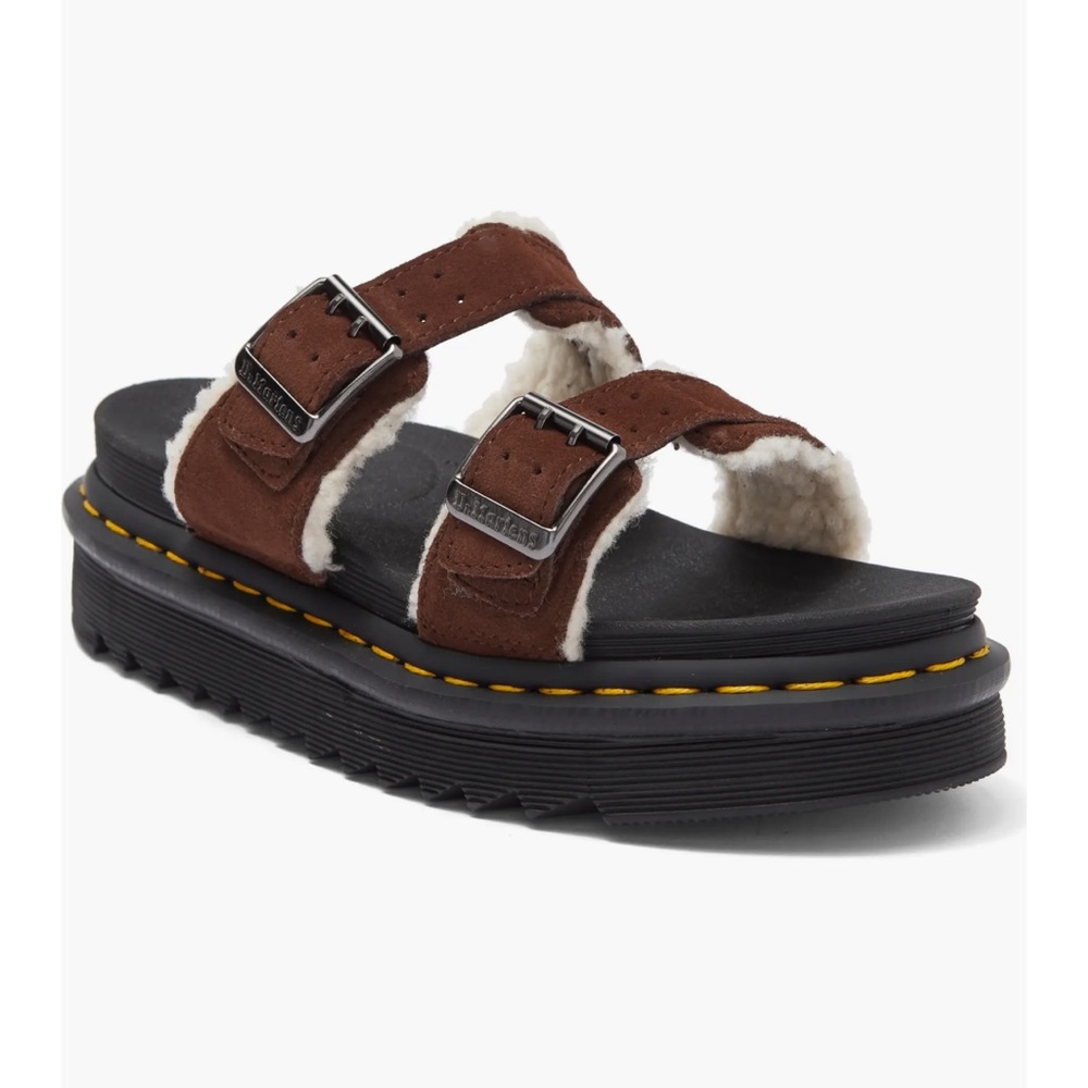 Dr Marten’s Myles Sandal shearling